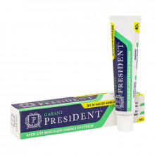 Крем PresiDENT Garant для фиксации зубных протезов, 40 гр