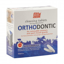 Очищающие таблетки Fittydent Orthodontic в Краснодаре
