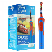 Детская электрическая зубная щетка Braun Oral-B Vitality D100 Kids Тачки Starter Pack, 3+ в Краснодаре