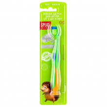 Зубная щетка Splat Kids зеленая от 2 до 8 лет, soft в Краснодаре
