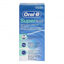 Зубная нить Oral-B Super Floss, 50 шт в Краснодаре