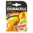 Батарейки Duracell Basic AAA алкалиновые LR03 8шт в Краснодаре