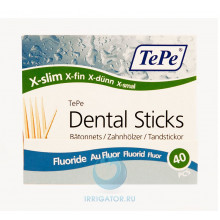 Зубочистки TePe Wooden Fluoride, 40 шт в Краснодаре