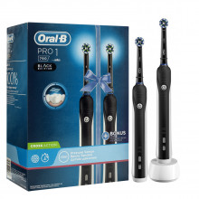 Набор зубных щеток Braun Oral-B PRO 1 790 DUO D16.523.1 CrossAction Black в Краснодаре