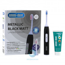 Ультразвуковая зубная щетка Emmi-Dent 6 Professional Black Matt черная матовая в Краснодаре