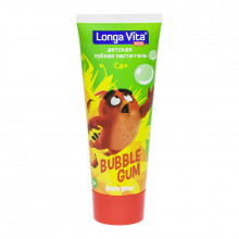 Зубная паста-гель Longa Vita Angry Birds Bublle Gum 75г для детей от 3х лет в Краснодаре