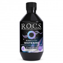 Ополаскиватель R.O.C.S. Black edition whitening, 250 мл в Краснодаре