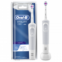 Braun Oral-B Vitality D100 3D white - Электрическая зубная щетка, белая в Краснодаре