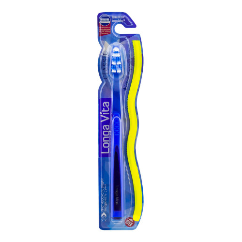 Зубная щетка Longa Vita Classic, средняя жесткость