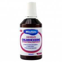 Ополаскиватель Wisdom Chlorhexidine 0.2% Original Medicated с хлоргексидином, 300 мл в Краснодаре