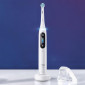 Электрическая аккумуляторная зубная щетка Braun Oral-B iO 8 White Alabaster