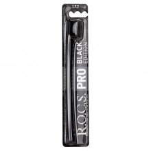 Зубная щетка R.O.C.S.PRO 5940 Black Edition черная, soft