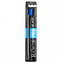 Зубная щетка R.O.C.S.PRO 5940 Black Edition синяя, soft