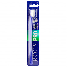 Зубная щетка R.O.C.S. PRO Sensitive 5940 фиолетовая, soft в Краснодаре