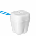 Revyline Бокс для молочных зубов "Зубик" QT-122, белый - голубой
