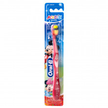 Зубная щетка Oral-B Kids Mickey розовая, soft 