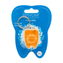 Зубная нить Revyline floss mini вощеная 15 м, оранжевая в Краснодаре