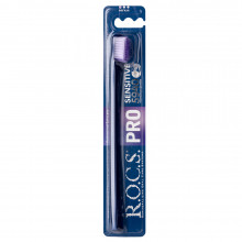 R.O.C.S. PRO Sensitive 5940 зубная щетка синяя-фиолетовая, мягкая в Краснодаре