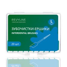 Зубочистка-ёршик Revyline размер L, 20 шт. в Краснодаре