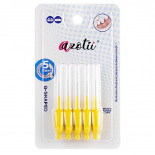 Ершики Azotii Q-SHAPED Interdental Brushes 0,7 мм, 5 шт в Краснодаре