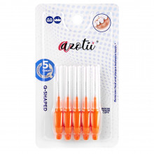 Ершики Azotii Q-SHAPED Interdental Brushes 1,2-1,5 мм, 5 шт в Краснодаре