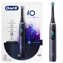 Электрическая аккумуляторная зубная щетка Braun Oral-B iO 8 Sonder Edition Black  в Краснодаре