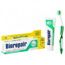 Набор Biorepair Total Protection зубная паста + щетка в Краснодаре