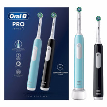 Электрическая зубная щетка Braun Oral-B PRO Series 1 Duo Edition в Краснодаре