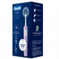 Электрическая зубная щетка Braun Oral-B Vitality Pro Protect X Clean Cross Action, Lilac Mist + 2 Насадки Sensitive Clean