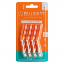 Межзубные ёршики PresiDENT Profi interdental brush S, 0.8 мм в Краснодаре