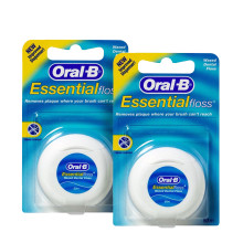 Набор из 2 зубных нитей Oral-B Essental floss waxed, 50 м в Краснодаре