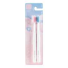 Набор зубных щеток Revyline SM6000 DUO White/Pink + White/Blue в Краснодаре
