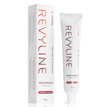 Зубная паста Revyline Crystal Клубника и Персик, без фтора, 80 г в Краснодаре
