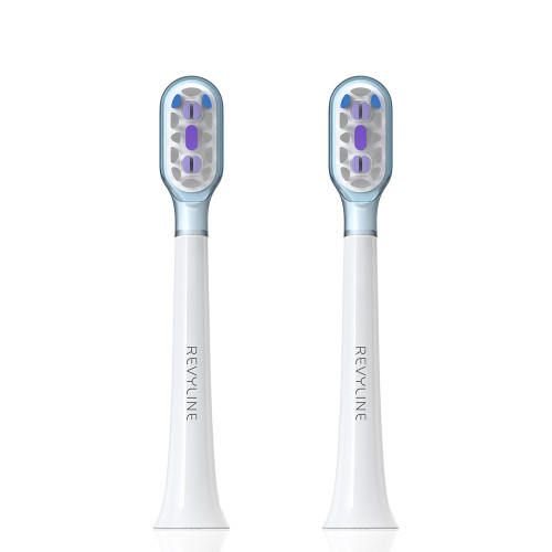Насадка Revyline RL 080 Pro Anti-sensitive белая, 2 шт Насадка Revyline RL 080 Pro Anti-sensitive белая, 2 шт
