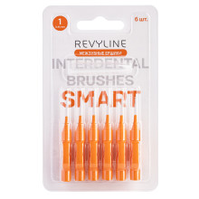 Ершики межзубные Revyline Smart, размер 1 (0,45 мм) оранжевые, 6 шт. в Краснодаре