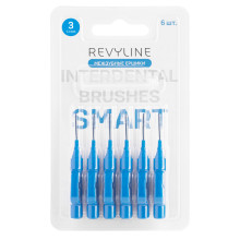 Ершики межзубные Revyline Smart, размер 3 голубые, 6 шт. в Краснодаре