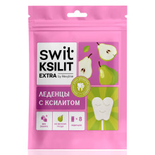 Леденцы на палочке Swit by Revyline Ksilit Extra Груша, 8 шт. в Краснодаре