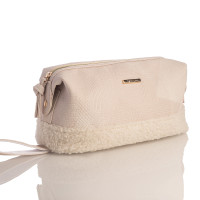 Косметичка дорожная Revyline, светло-бежевая в Краснодаре