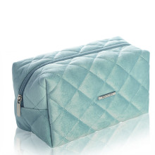 Косметичка дорожная вельветовая Revyline, голубая в Краснодаре