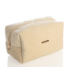 Косметичка дорожная вельветовая Revyline, бежевая в Краснодаре