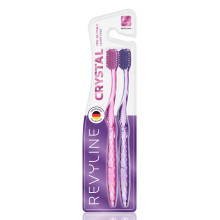 Набор зубных щеток Revyline S8000 Duo Crystal Pink Sapphire, Amethys в Краснодаре