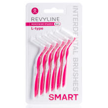 Ершики межзубные Revyline Smart L-type, размер 0 (0,40 мм) розовые, 6 шт. в Краснодаре