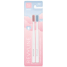 Набор зубных щеток Revyline S6500 Smart Duo, White/Pink + White/Blue