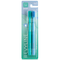 Набор зубных щеток Revyline S6500 Smart Duo, Green + Blue в Краснодаре