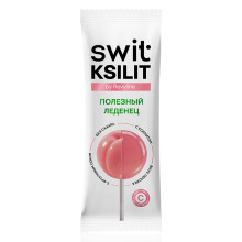Леденец на палочке Swit by Revyline Ksilit Персик с витамином С в Краснодаре