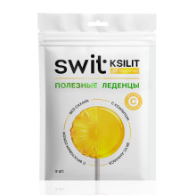 Леденцы на палочке Swit by Revyline Ksilit Ананас с витамином С, 8 шт. в Краснодаре