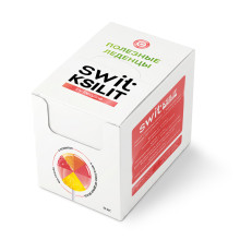 Леденцы на палочке Swit by Revyline Ksilit Mix с витамином С, 32 шт. в Краснодаре