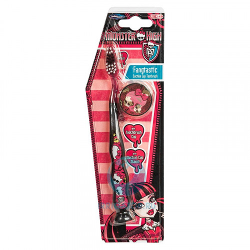 Зубная щетка Monster High на присоске от 8 лет
