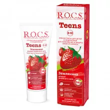 Зубная паста R.O.C.S. Teens земляника 8-18 лет, 60 мл в Краснодаре