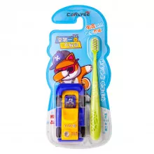 Детская зубная щетка Corlyse kids Car NO.306 с игрушкой в Краснодаре